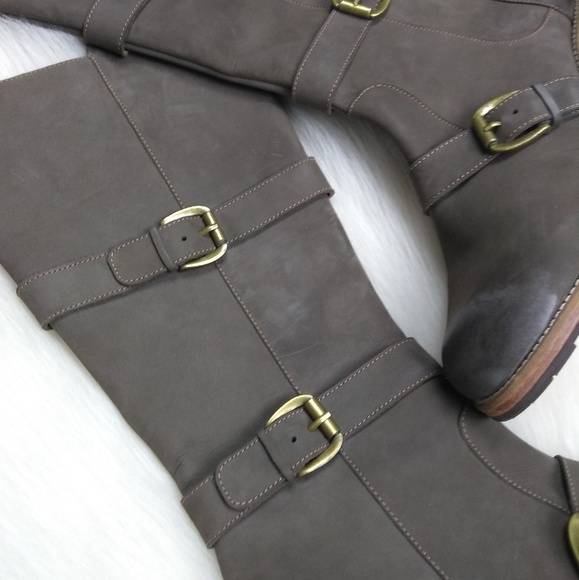 🆕🌿SUNDANCE LEATHER BELTED BUCKLE BOOTS 🌿 - Picture 7 of 8
